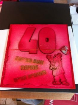 אלבום מעוצב מתנה ליום הולדת 40
